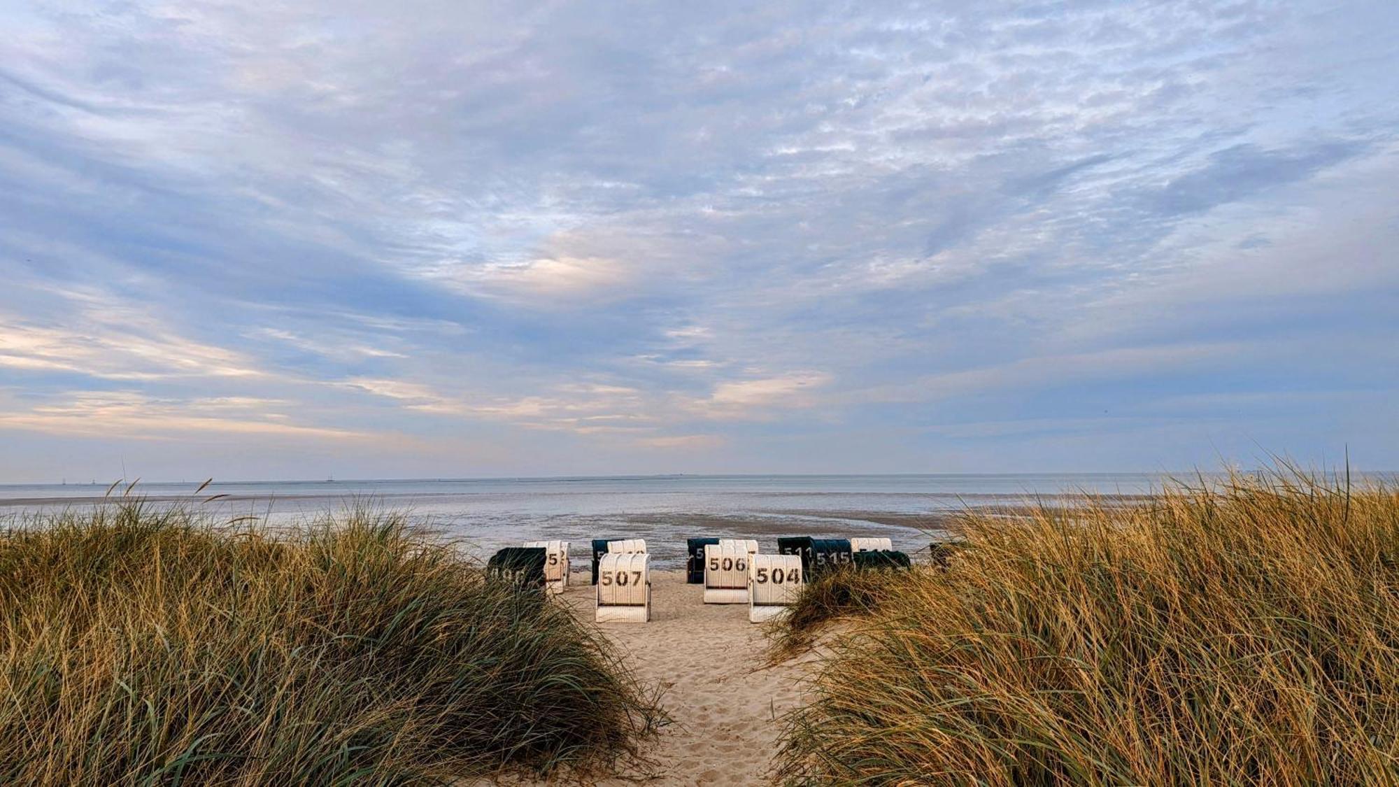 Nordsee Ferienwohnung Nord Dornumersiel Exterior photo